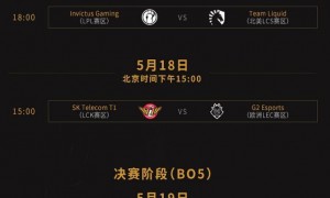 MSI小组赛收官:SKT打碎IG全胜梦 淘汰赛分组确定